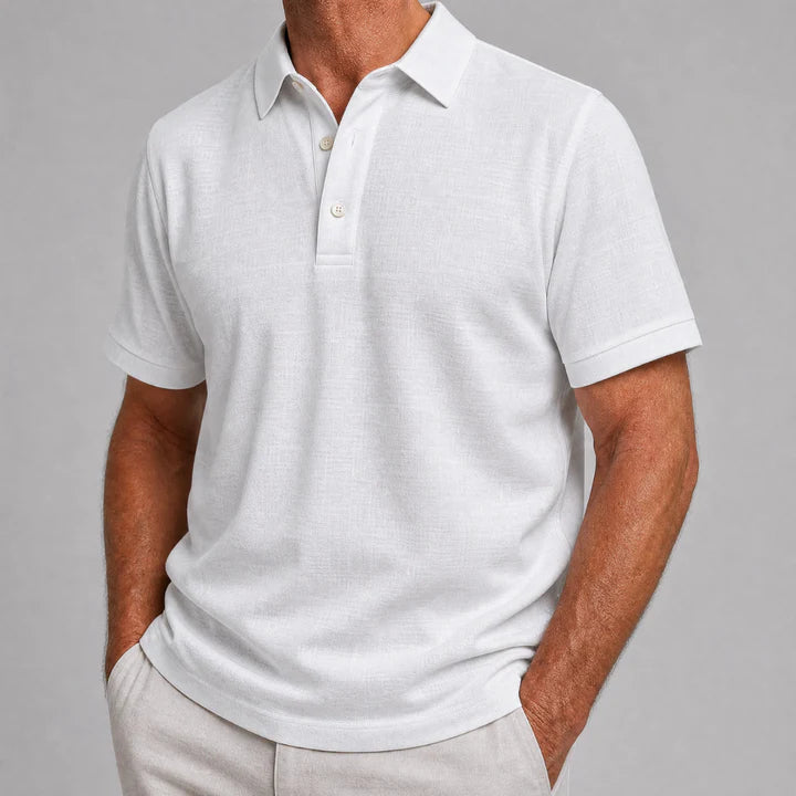 Tommaso | Polo élégant en lin
