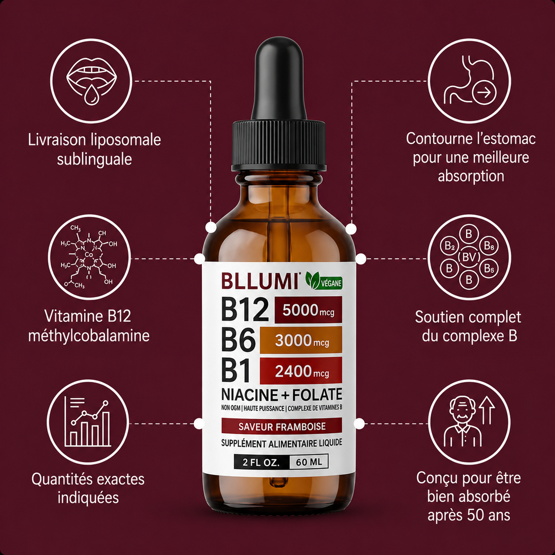 BLLUMI Complexe de Vitamines B