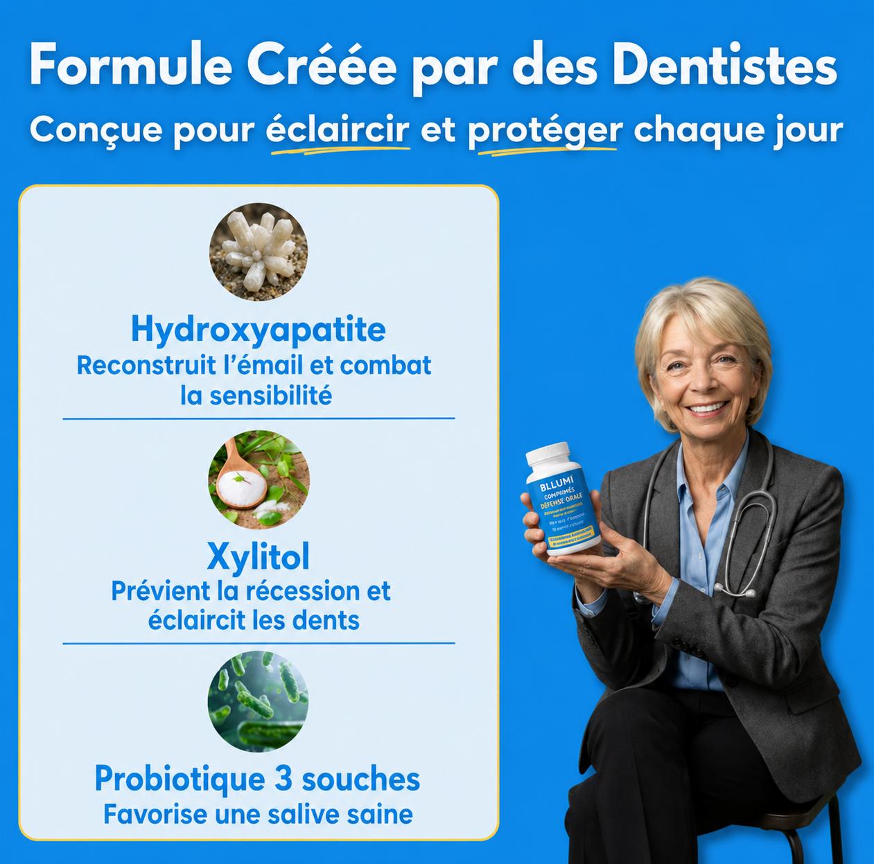 BLLUMI – Pastilles de Défense Buccale