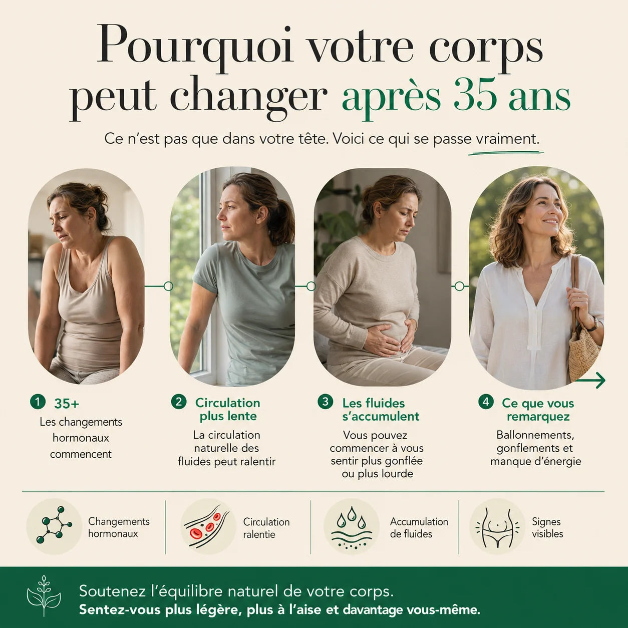 Nervia™ — Gélules de Drainage Lymphatique · Transformation totale en 60 jours !