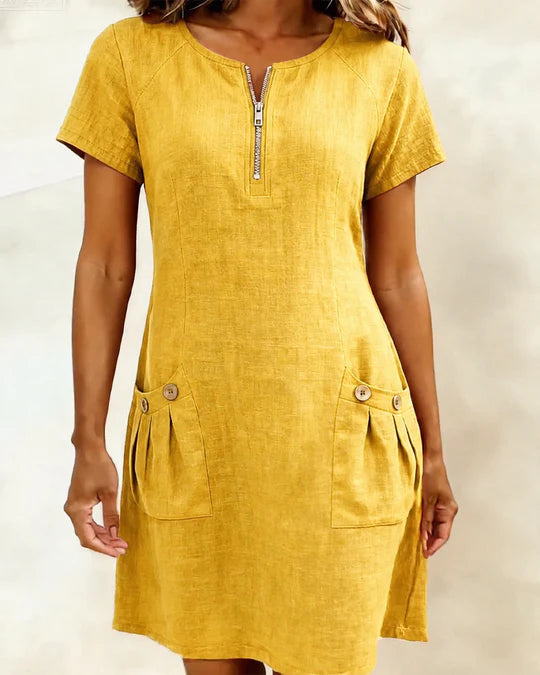 Robe Lina — L’élégance naturelle au quotidien