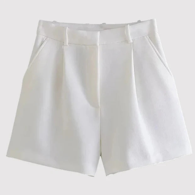 Short taille haute pour femme