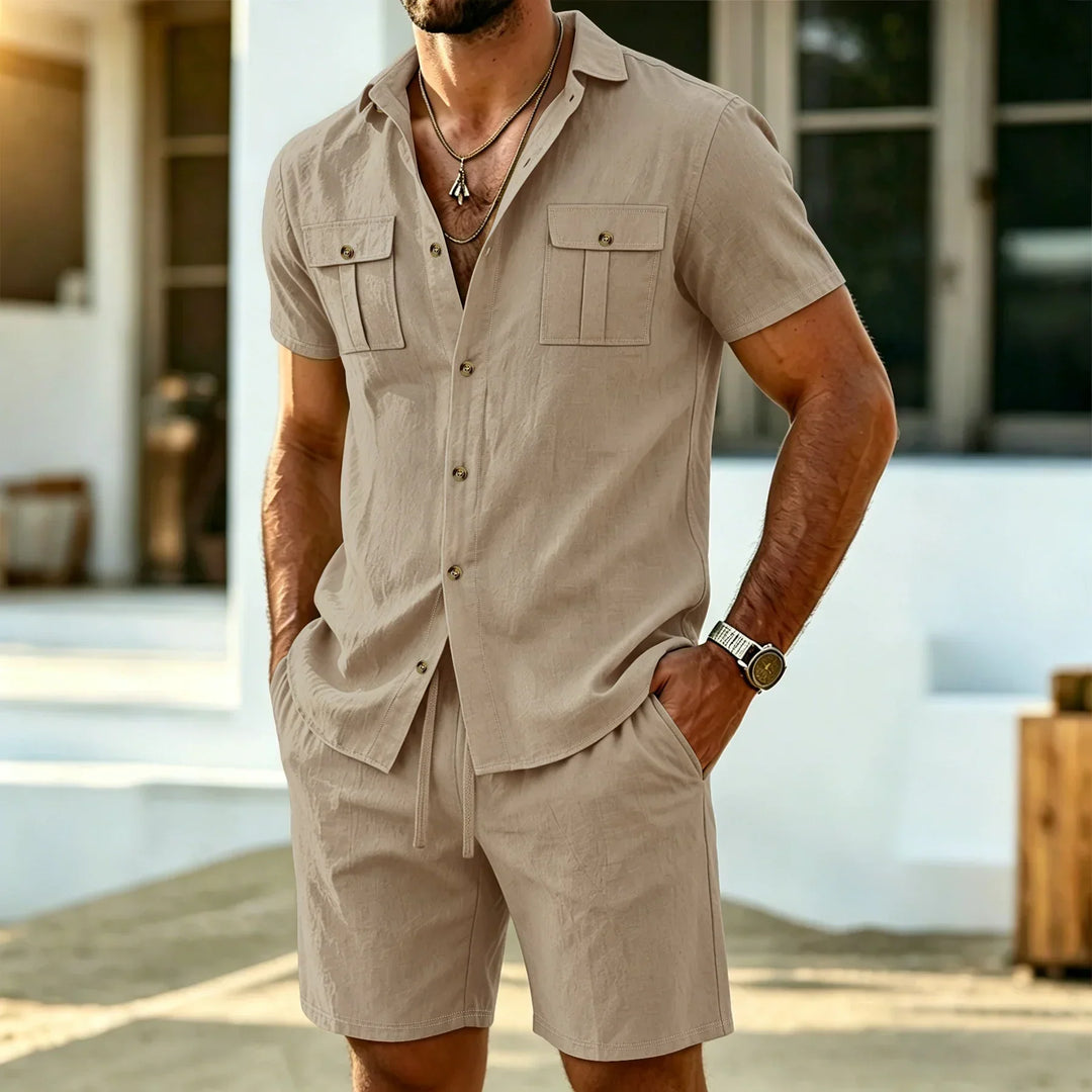 Maël | Completo in Lino da Uomo