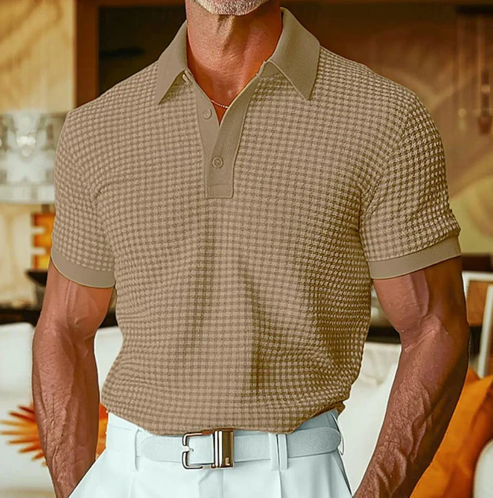 Bllumi | POLO À CARREAUX POUR HOMMES