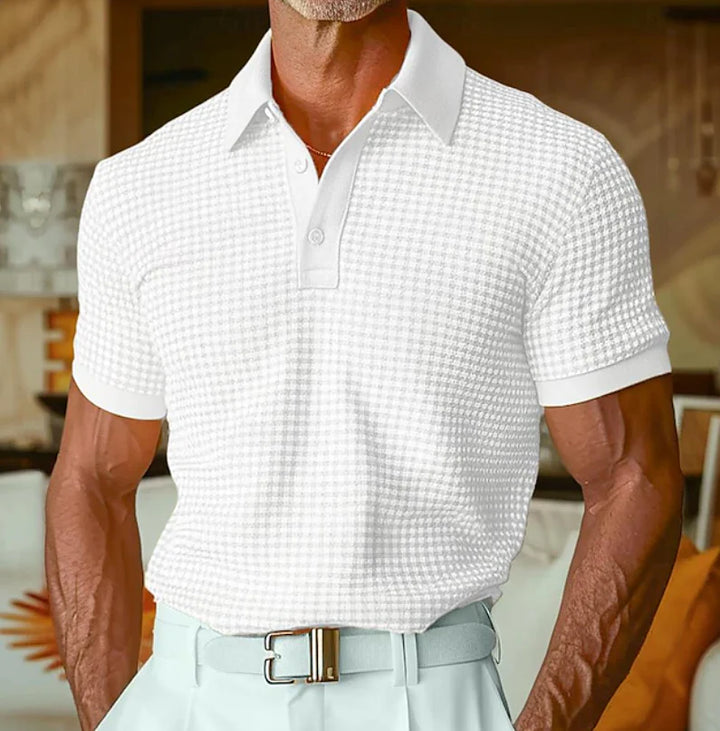 Bllumi | POLO À CARREAUX POUR HOMMES