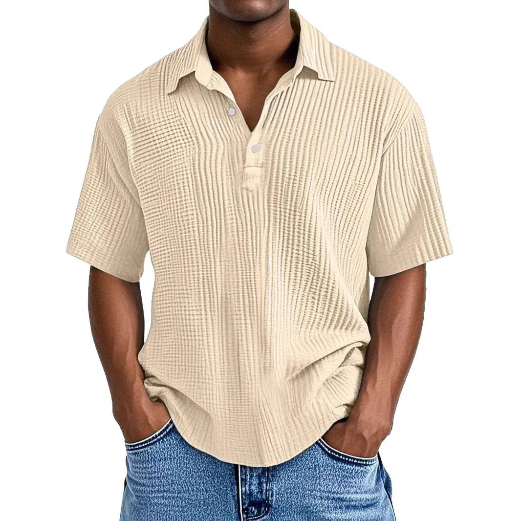 BLLUMI | Camicia estiva da uomo in stile retrò (Acquista 1, ricevi 1 GRATIS)