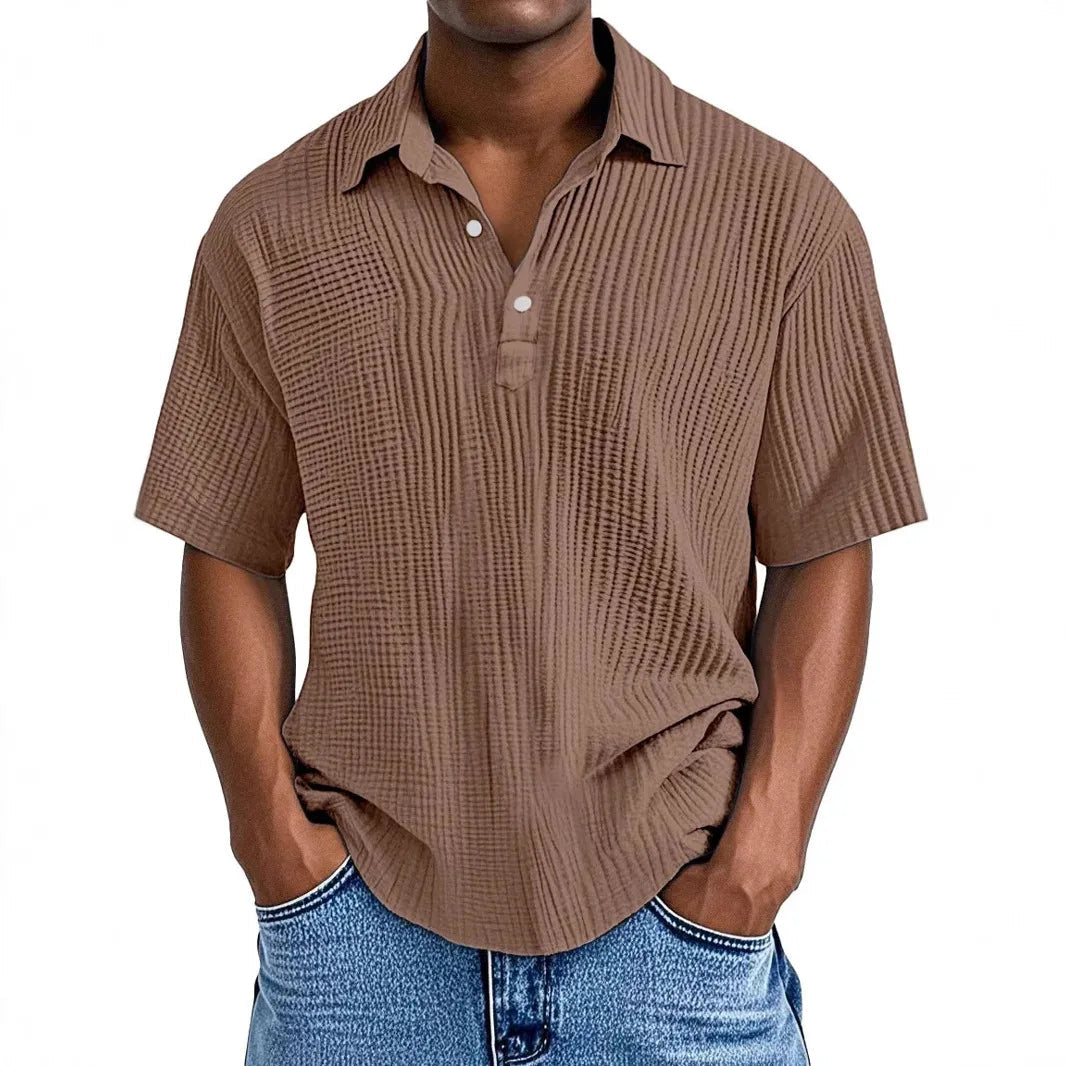 BLLUMI | Camicia estiva da uomo in stile retrò (Acquista 1, ricevi 1 GRATIS)