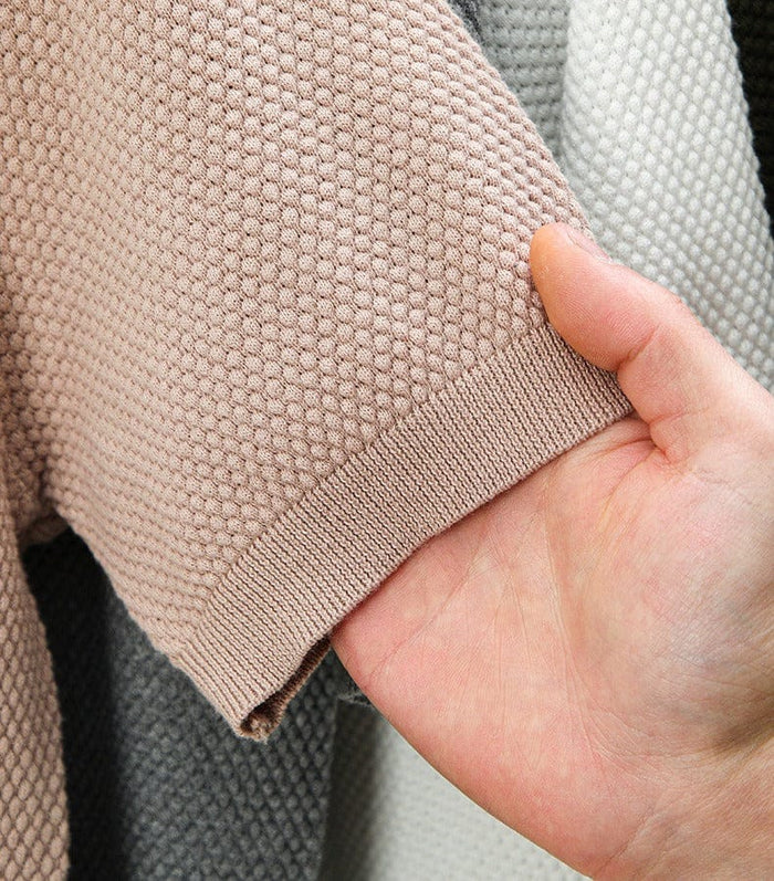 BLLUMI | Polo Prestige in maglia intrecciata