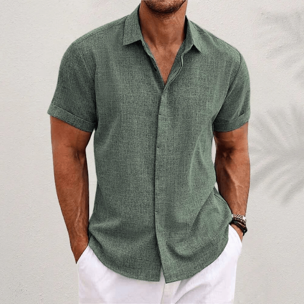 BLLUMI | Camicia classica in lino