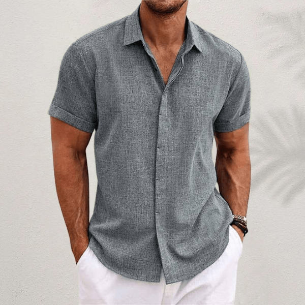 BLLUMI | Camicia classica in lino