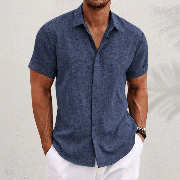 BLLUMI | Camicia classica in lino