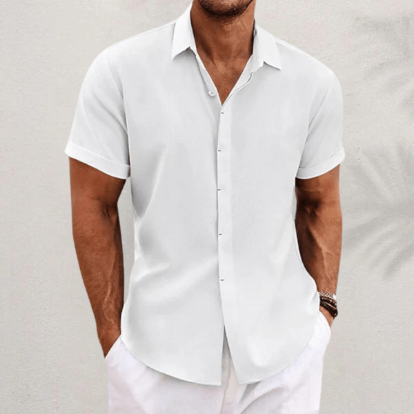 BLLUMI | Camicia classica in lino