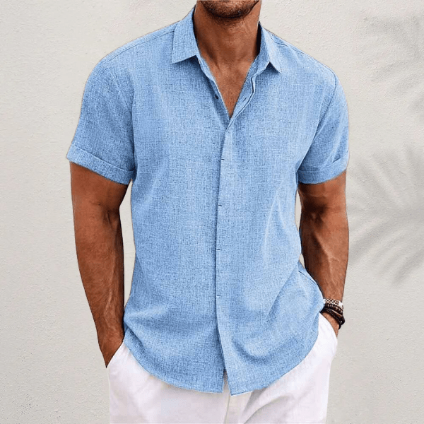BLLUMI | Camicia classica in lino