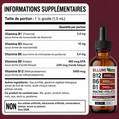Bllumi Complexe de Vitamines B