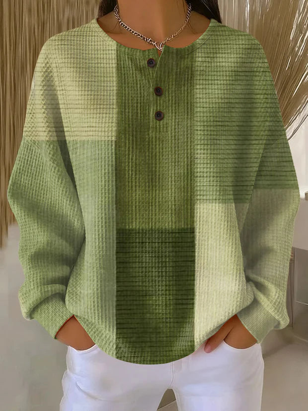 BLLUMI | Pull gaufré en maille pour femme