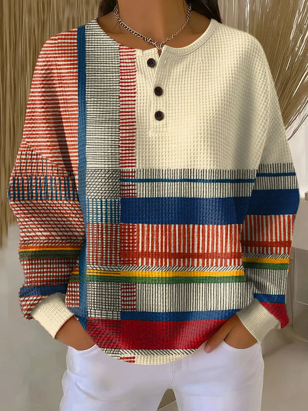 BLLUMI | Pull gaufré en maille pour femme