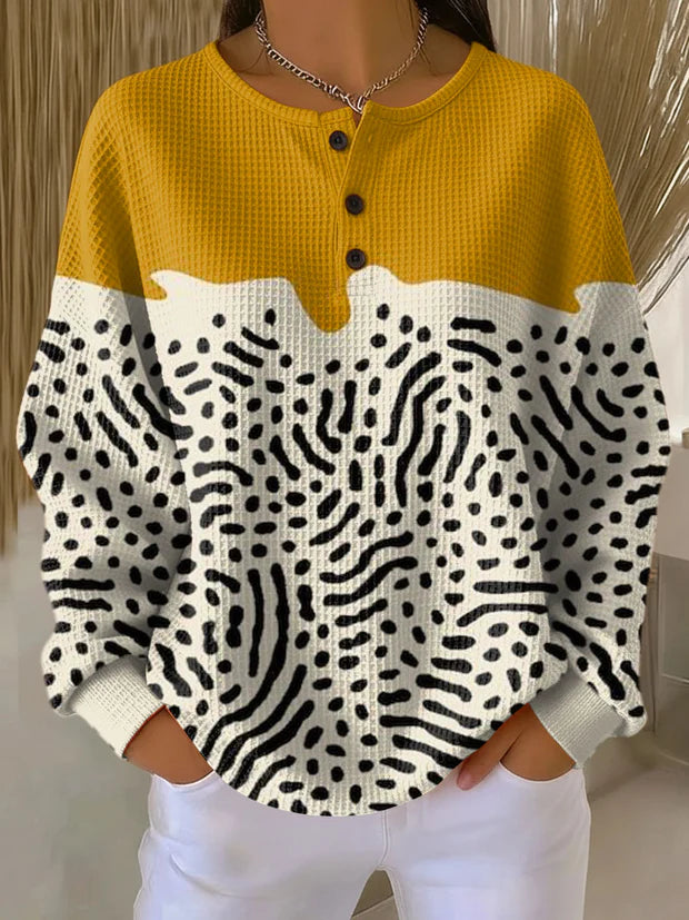 BLLUMI | Pull gaufré en maille pour femme