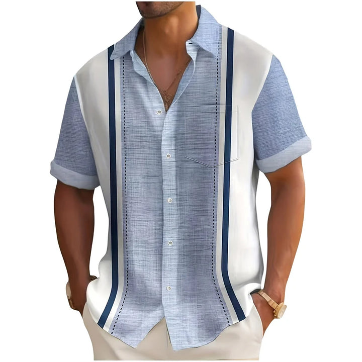 Bllumi | Chemise de villégiature rayée