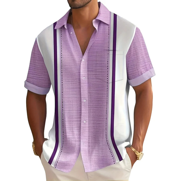 Bllumi | Chemise de villégiature rayée