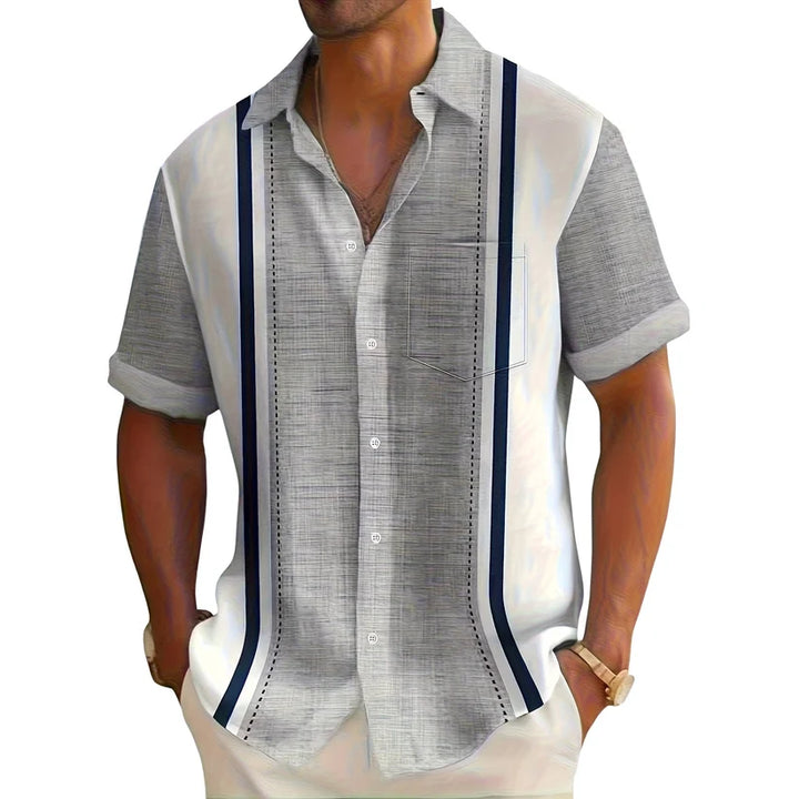 Bllumi | Chemise de villégiature rayée