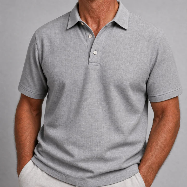 Tommaso | Polo élégant en lin