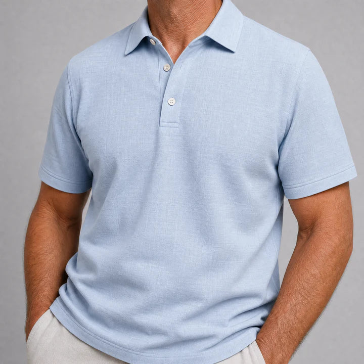 Tommaso | Polo élégant en lin