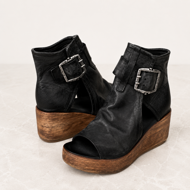 Sandali chic con zeppa da donna