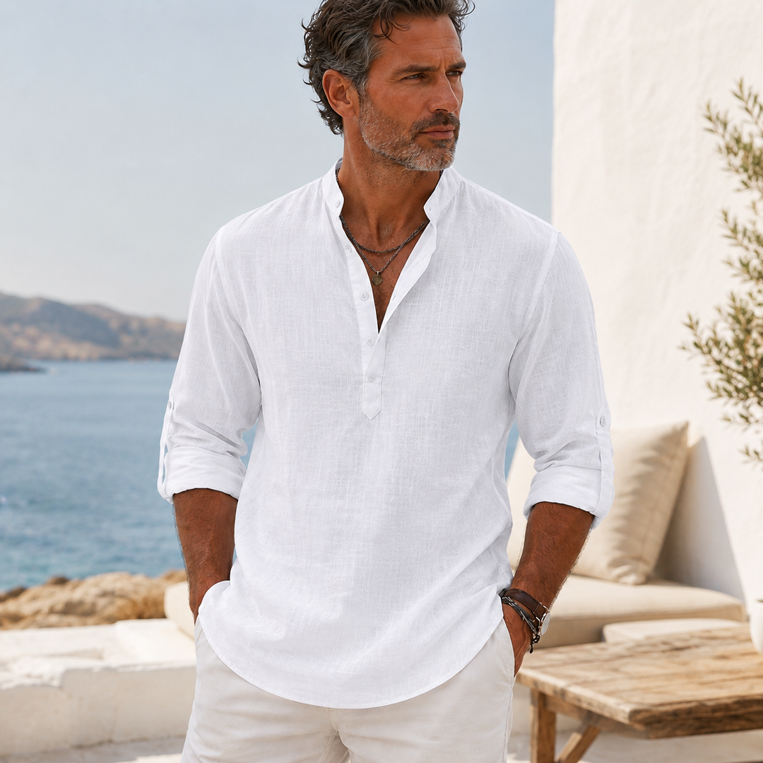 Jack | Camicia da uomo in lino traspirante