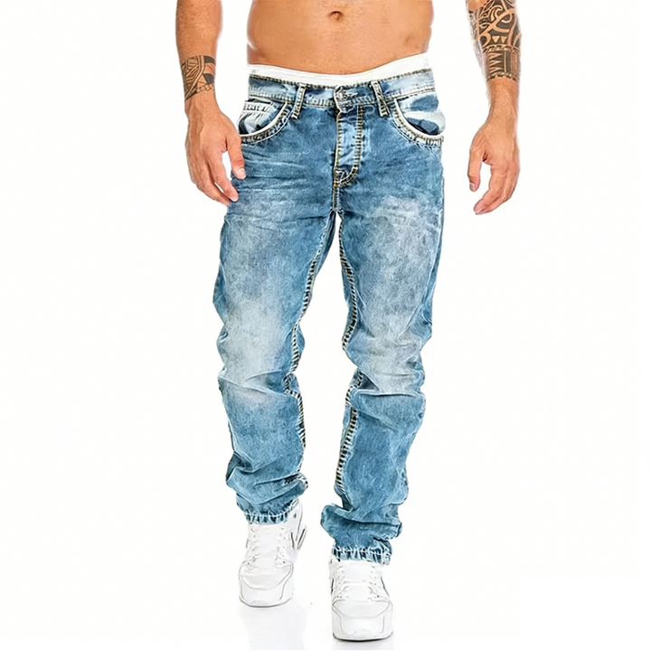 Kane | Jean Streetwear Coupe Droite Vintage
