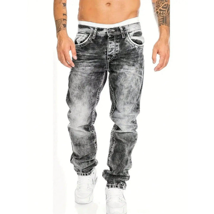 Kane | Jean Streetwear Coupe Droite Vintage