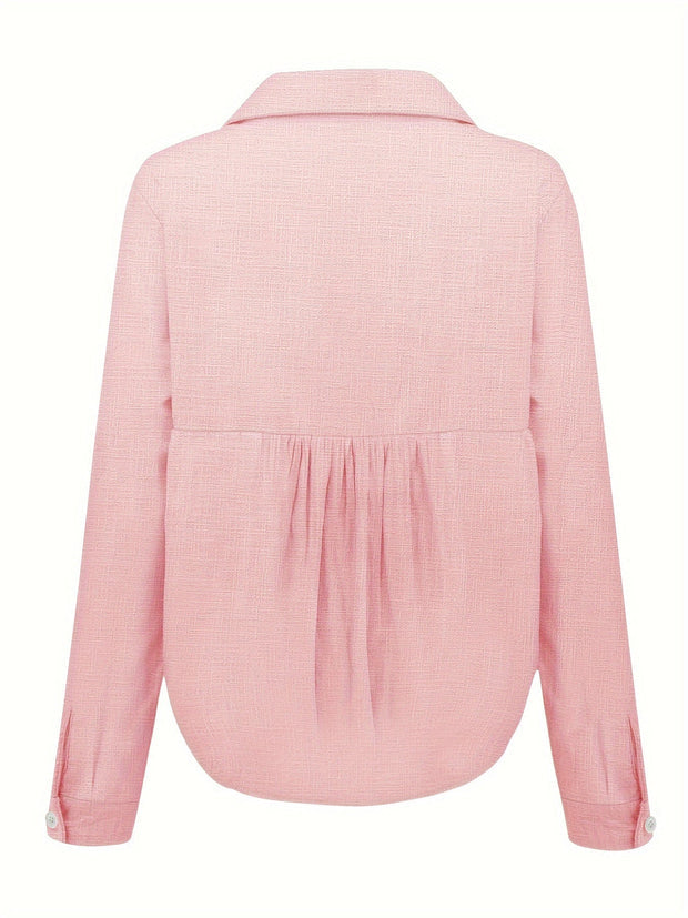 Camicia moderna da donna a maniche lunghe