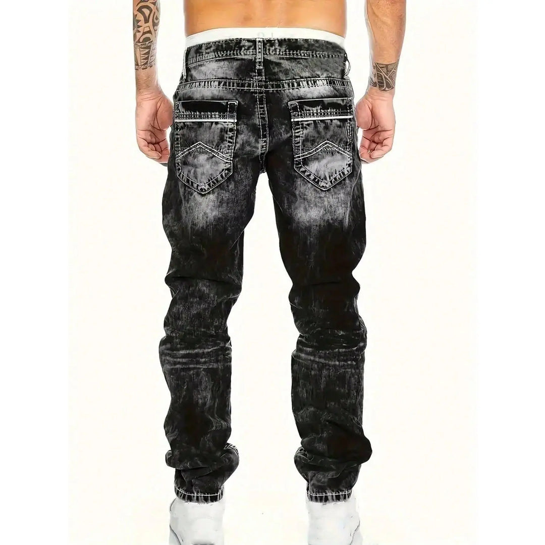 Kane | Jean Streetwear Coupe Droite Vintage