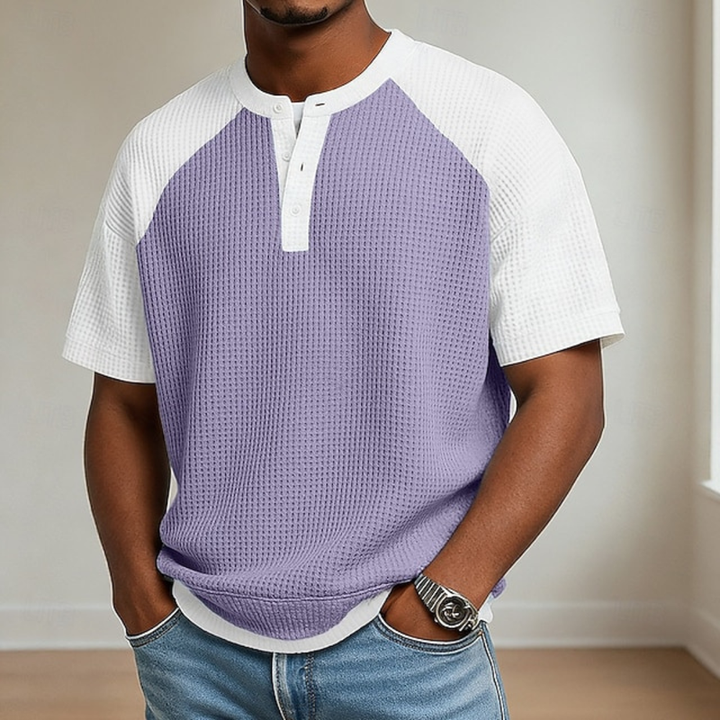 BLLUMI | Polo vintage da uomo – Intramontabile, traspirante e curata