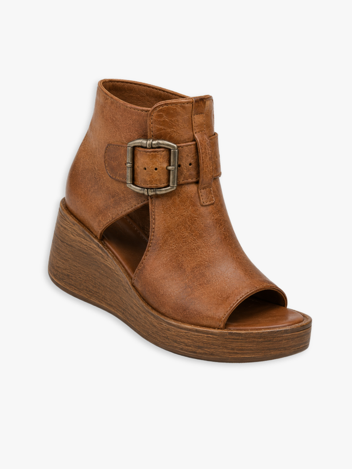 Sandali chic con zeppa da donna